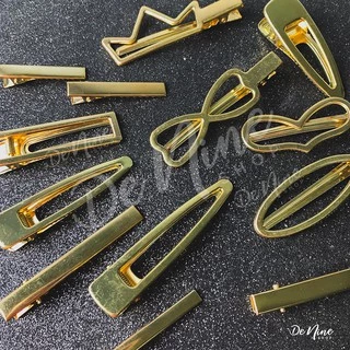 พร้อมส่ง!! กิ๊บ DIY กิ๊บเครื่องประดับ กิ๊บทองสำหรับงาน DIY เรซิ่น (03MA003)