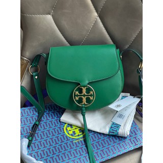 Tory Burch Miller Metal Saddle Bag