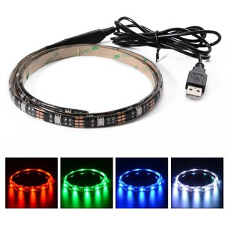 ไฟเส้น Multi-color RGB 50-90cm 5050 SMD LED กันน้ำ พร้อม USB Cable