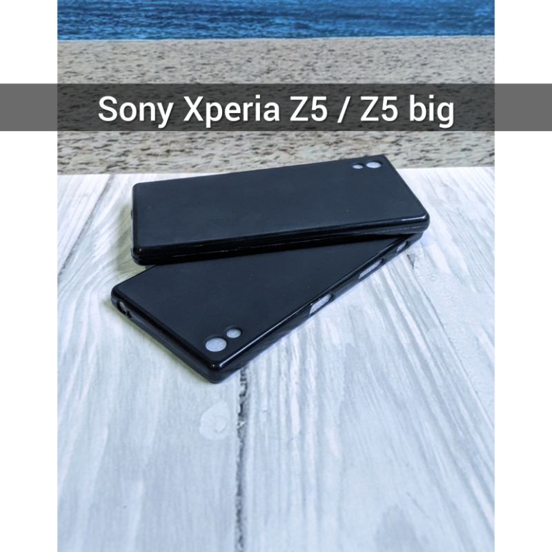 เคส Sony Z5 5.2 inc Softcase สีดํา mate Sony Xperia Z5 big E6653 SO-01H SOV32 E6603 501SO E6683