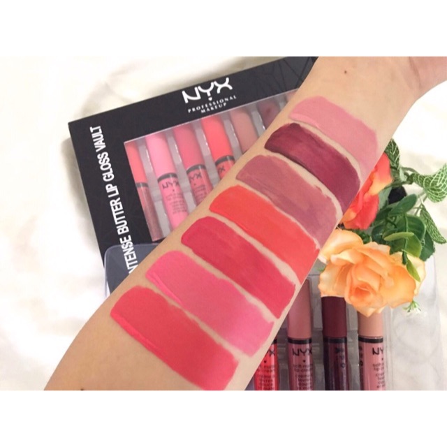 NYX INTENSE BUTTER LIP GLOSS VAULT Shopee Thailand