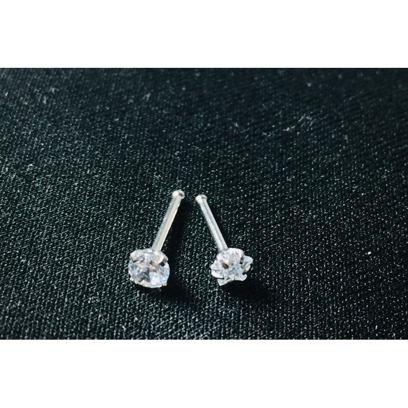 ⭐️จิวจมูกเพชรcz ดาว เพชรกลม เพชร 3 มิล สำหรับผิวแพ้ง่าย วัสดุสแตนเลสแท้เกรดเครื่องมือแพทย์316L ราคา/ชิ้น