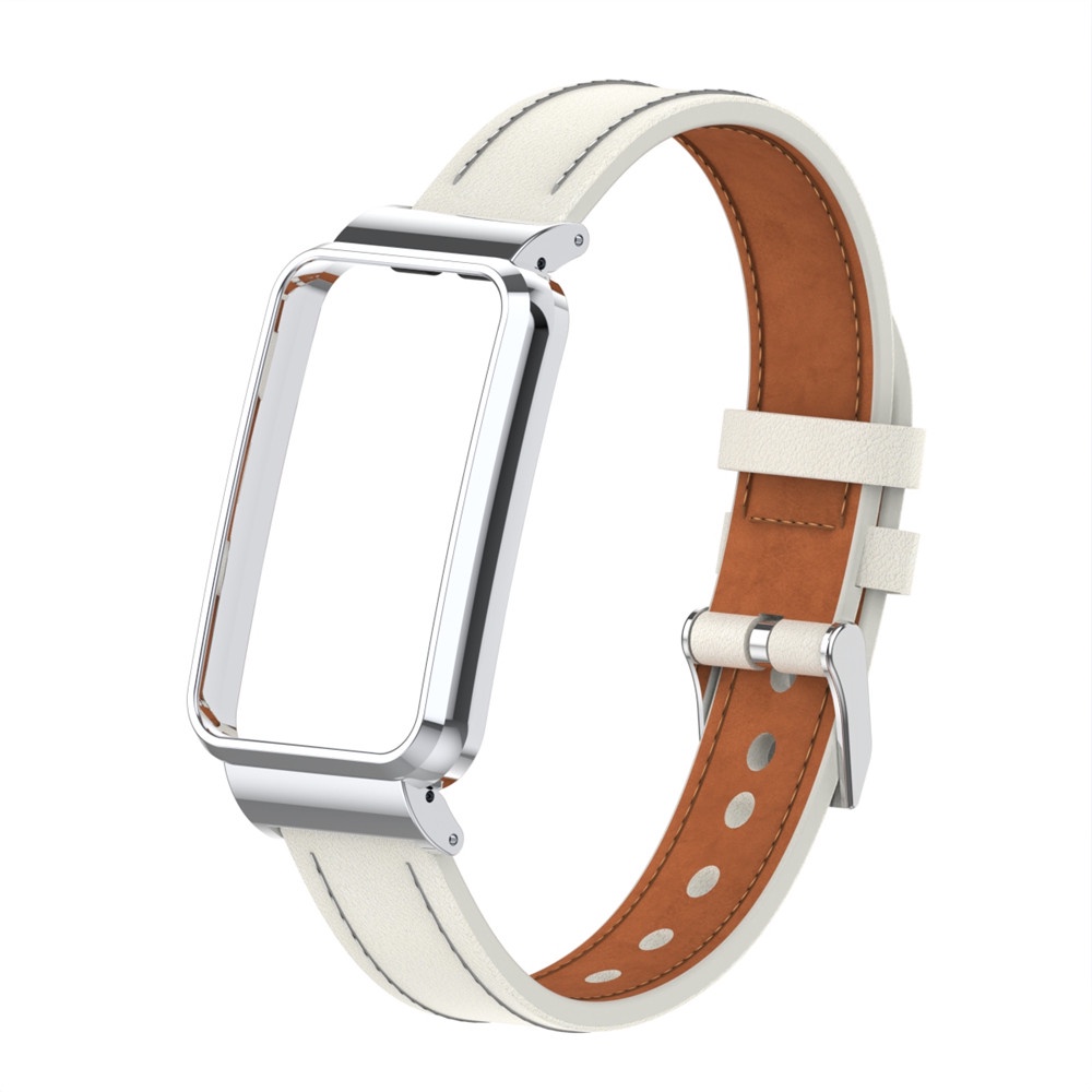 สายหนังสร้อยข้อมือเปลี่ยนวงสําหรับ Xiaomi Smart Band 7 8 9 Pro / Xiaomi Smart Band 8 9 Active ราคา ถูกที่สุด ดีลบีเคเค แกลเลอรีภาพที่ 4