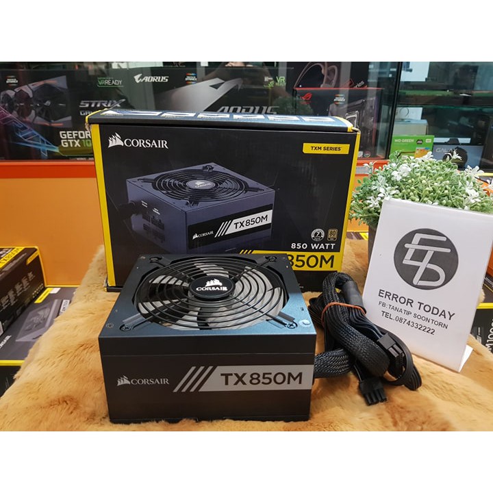 PSU Corsair TX850M +กล่องไม่ตรง