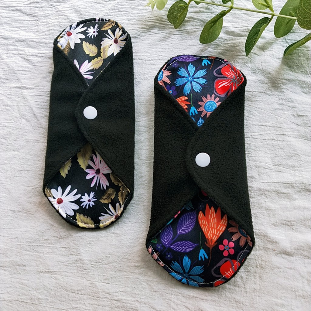 Jmoo.tt Cloth Pads ชุดชั้นในสตรี ซักได้ พร้อมแผ่นซับ | Small Washable Panty Liners Reusable Women Pa