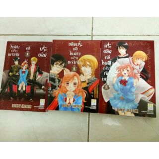 หนังสือการ์ตูนบงกช วุ่นจริงรักปริ้นซ์หรือเจ้าชาย