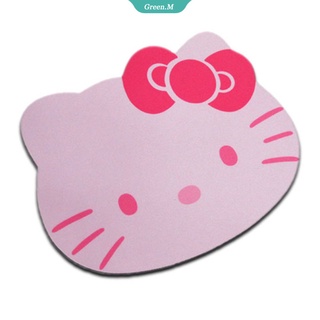 Sanrio แผ่นรองเมาส์ ซิลิโคนนิ่ม ลายการ์ตูน Hello Kitty น่ารัก ขนาด 21.5x17 ซม. อุปกรณ์เสริม สําหรับเล่นเกมคอมพิวเตอร์ สํานักงาน [GM]