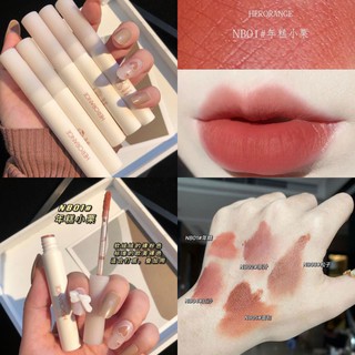 【Stock】Fairy Sister🌸 HERORANGE® Soft Mist Velvet Matte Lip Mud Lip Glaze Long-lasting Non-stick Cup Lipstick Student Woman Lip Makeup
