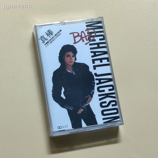 เทปคาสเซ็ท  ใหม่ เทปยังไม่เปิด เทป อัลบั้ม Michael Jackson อัลบั้ม BAD 80 s classic English cassette