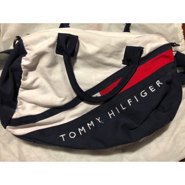 small tommy hilfiger duffle bag