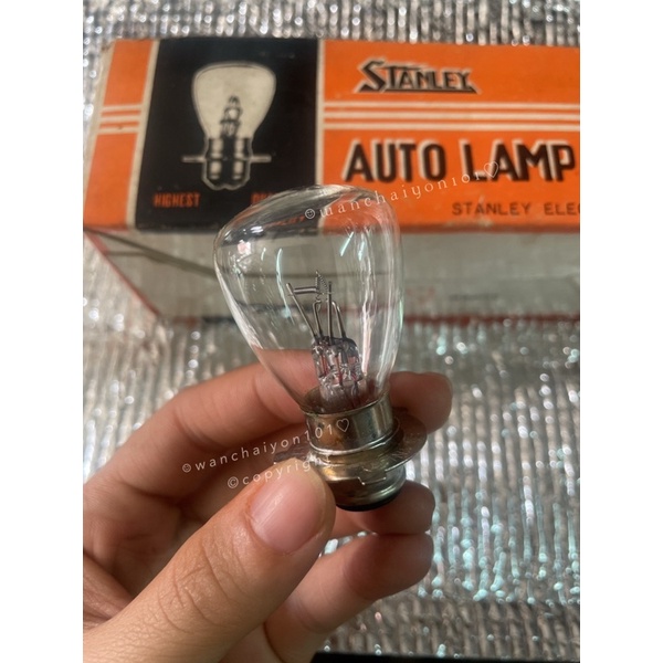 หลอดไฟหน้า3ขา 6V35W ราคาขายต่อหลอด และ 6V25W,12V25W,12V35W
