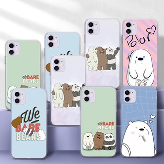 เคสโทรศัพท์มือถือแบบนิ่ม ลาย we bare bears 69VTY สําหรับ VIVO Y91 Y93 Y95 Y91C V21 Y21 Y21S Y33S Y31 Y51