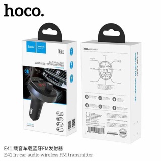 Hoco E41 ของแท้ 100% Car Audio Wireless FM Transmitter