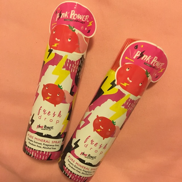🔥SALE🔥 สเปรย์น้ำแร่ FRESH DROP Pure Mineral Spray สูตร Tomato (ร้านeveandboy)
