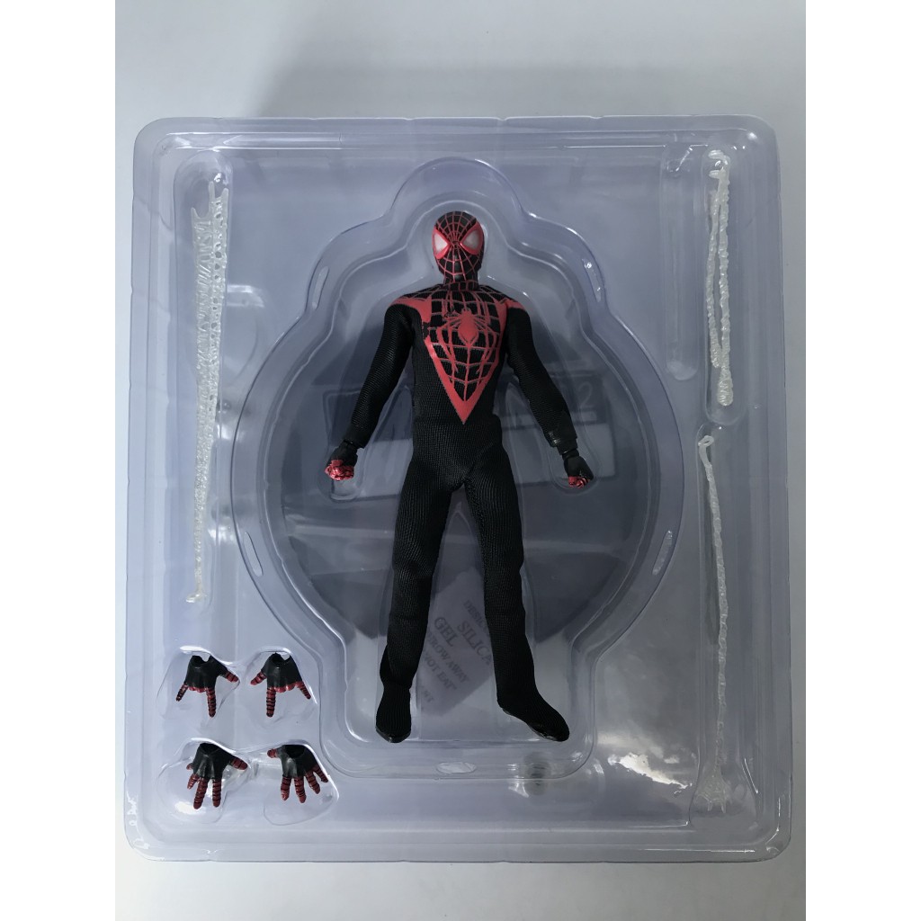 Marvel Mezco One12 Spiderman Collective Action Figure Model Toys - devil may cry dante halloween cosplay costume 3 roblox