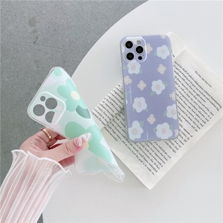 Flowers เคท oppo a55 a53 a31 a15s a74 Soft TPU Case OPPO R17pro Reno6 A5 A9 Clear Phone Cover เคสโทรศัพท์