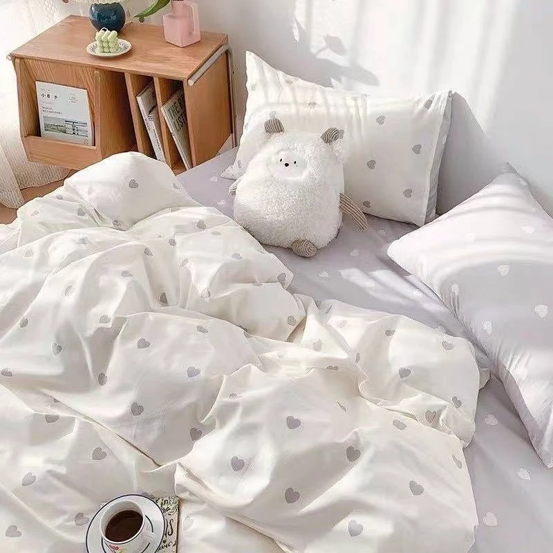 Sweetdream_by Nakin - ผ้าปูที่นอนคุมโทน สีขาว ✨ครบชุด 6 ชิ้น มีทุกขนาด3-6ฟุต พร้อมส่ง🎆 thumbnail 7