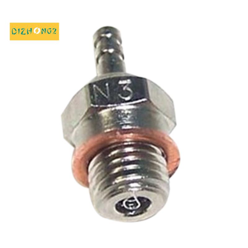 N3 Hot Glow Plug Spark สําหรับ HSP 70117 1/10 1/8 RC Buggy รถบรรทุก Vertex SH Nitro ชิ้นส่วนเครื่องย