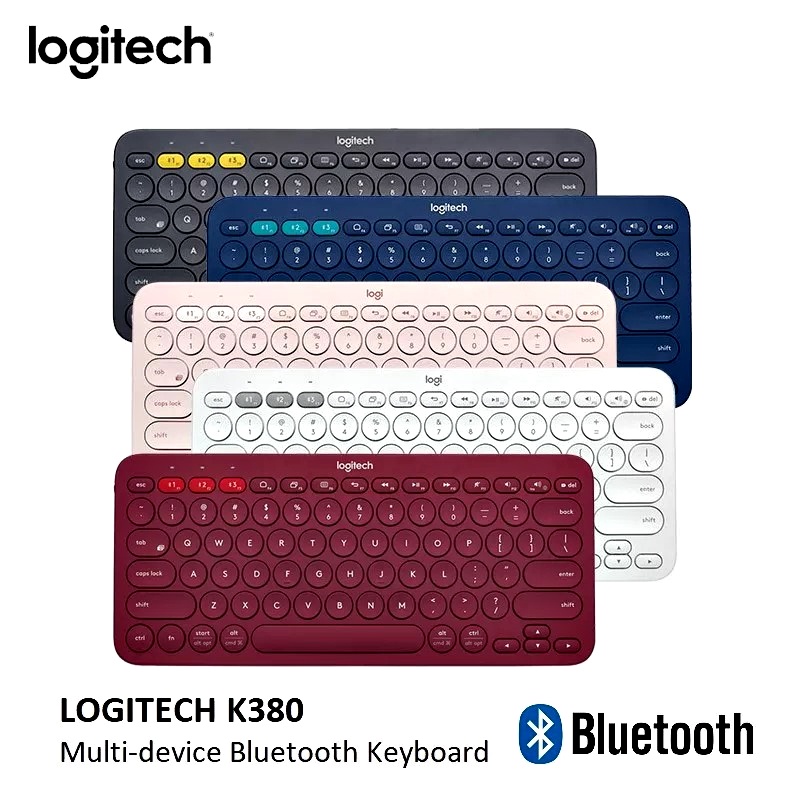 ⚡️คีย์บอร์ดไร้สาย⚡Logitech K380s Multi-Device wireless Bluetooth Keyboard คีย์บอร์ดบลูทูธ ไร้สาย ขนาดกะทัดรัด