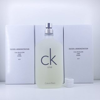 น้ำหอม Calvin Klein CK One EDT 200 ML. กล่องเทส