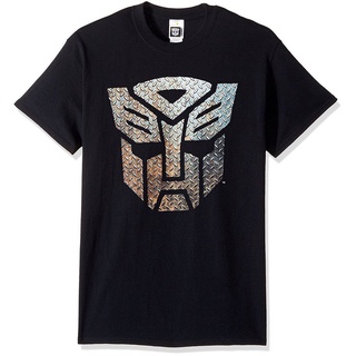 Diy Transformers Men Autobots Metal Logo T Shirt Gildan 100% cotton Fathers Day gift holiday gift