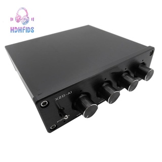 HIFI Lossless 1 Input 4 Output RCA HUB Audio Distributor Signal Selector Switch Source Switcher Volume Amplifier(Sier)