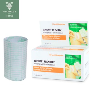 Opsite Flexifix แผ่นฟิล์มใสกันน้ำ ปิดแผล ( 10 เซนติเมตร x 1 เมตร )