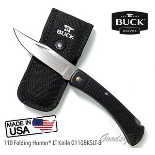 มีด Buck 110 Folding Hunter® LT Knife 0110BKSLT-B(พร้อมกระเป๋าใส่มีด)