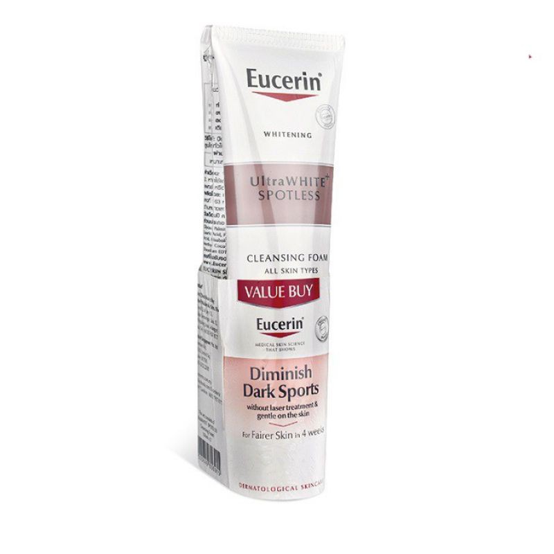 eucerin white solution gentle cleansing foam
