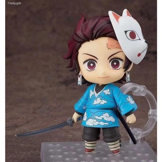 (สปอตสินค้า)□Ghost Killing Blade รุ่น Q Nendoroid 1510 Kitchen Gate Tanjiro การเลือกครั้งสุดท้าย ver สวมหน้ากากรูปที่เปล