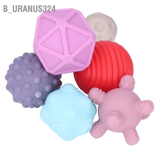 B_uranus324 Soft Rubber Building Blocks DIY Infants Toddlers Manual Brain Relief Animal