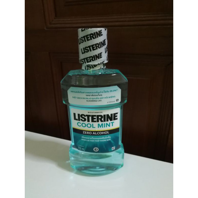 Listerrine Cool Mint Zero Alcohol 750ml.