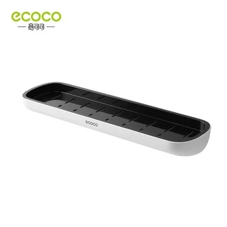 ECOCO ชั้นวางของในห้องน้ำ ไม่ต้องเจาะ มี2สีให้เลือก E-1923