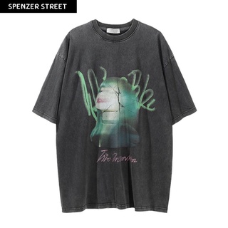 Spenzer.street | 🖤 Lisa tee เสื้อโอเวอร์ไซส์ เสื้อผ้าสตรีท เสื้ออปป้า เกาหลี เสื้อy2k ทราวิส 2pac ฮิต 2022  มาใหม่