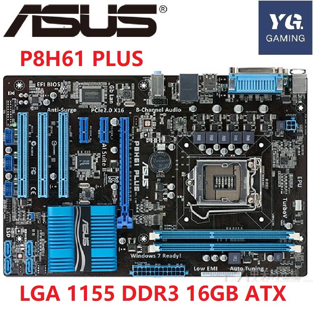 Asus p8h61 не запускается