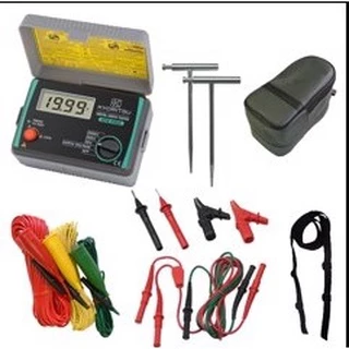 Kyoritsu 4105a Earth tester ประกัน 3 ปี ส่งเร็ว เครื่องวัดความต้านทานดิน ดิจิตอล ของแท้100%