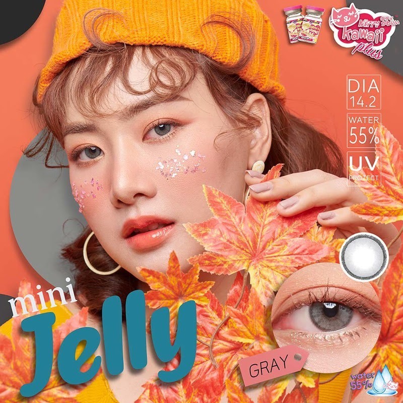 คอนแทคเลนส์ Mini Jelly gray