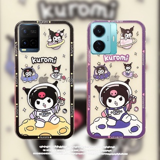 เคสโทรศัพท์ 2022 New Handphone Case VIVO T1 T1x Y01 Y33T Y21T 4G 5G Cute Cartoon Kulomi Silicone Softcase Transparent Phone Casing VivoT1 X Y01 Shockproof Protective Back Cover เคส