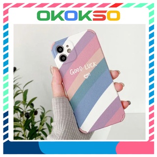 เคสมือถือ OPPO  Reno5 / Reno5pro, A53 / A33 / A32, A52 / A72 / A92, A31, F11, R17, A9 2020 / A5 2020 / A11, A91 / F15 / Reno3, A57 / A39, , F9 / F9pro, A3S / A12e / C1, ลายสายรุ้งใหม่ป้องกันการตกกระแทก