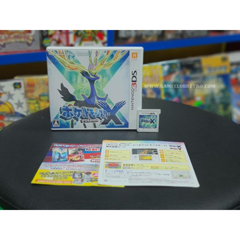 Pokemon X JP  Nintendo 3DS