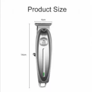 Kemei KM1949 ปัตตาเลี่ยนตัดผม แบตตาเลียนตัดผม Clipper Trimmer คุณภาพดีมาก ใบตัดละเอียด 0.45-0.8MM. แบบชาร์จไฟฟ้า