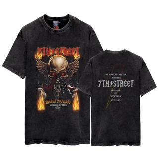 เสื้อฟอกวินเทจ 7th Street แบบโอเวอไซส์ (Vintage Oversize) รุ่น V-MND002