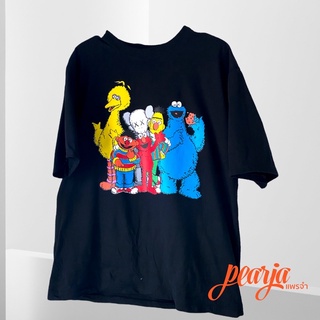 เสื้อยืดทรง Over Size สกรีน Sesame Street