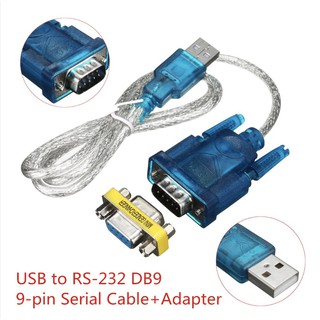 USB RS232 Serial 9 PIN DB9 สาย Serial พอร์ต COM แปลงอะแดปเตอร์หญิง ADAPTER รองรับ Windows 8 CD