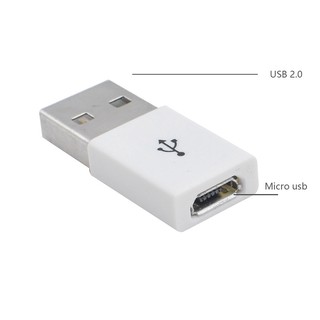 อะแดปเตอร์แปลง Micro USB Female to USB 2.0 Male สำหรับ Android Cell Phone Tablet