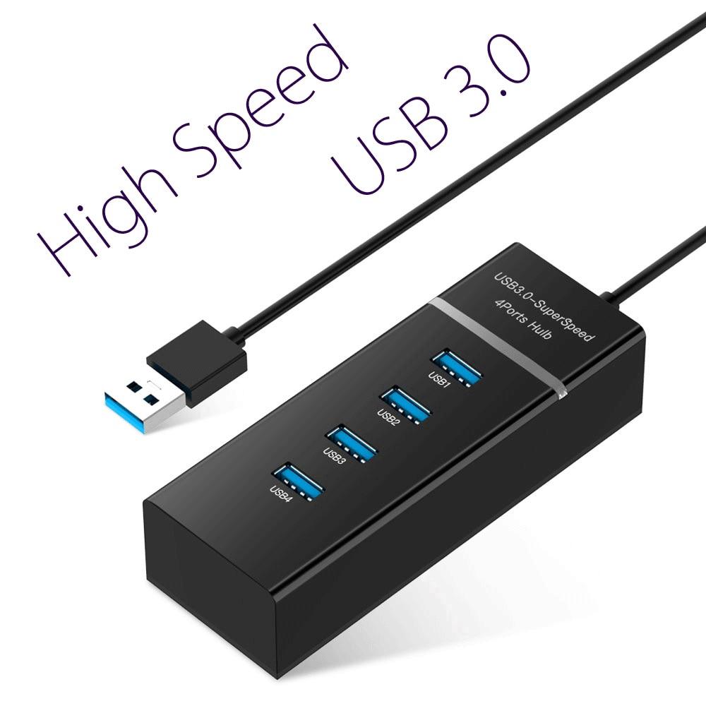 ฮับ USB 4 พอร์ท ความเร็วสูง 3.0 Multi HUB Splitter Universal