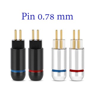 (1 คู่) Pin 0.78 mm สำหรับอัพเกรดสายหูฟัง W4R UM3X UE18 JH16 ES3