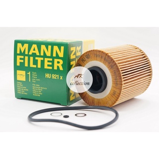 BMW กรองน้ำมันเครื่อง oil filter MANN-FILTER HU921X  เครื่อง M40 รุ่น  E30 318i