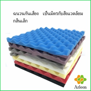 Arleen ฟองน้ำดูดซับเสียง  สตูดิโอการบันทึกเสียง  แผ่นซับเสียง 12 slot sound-absorbing cotton