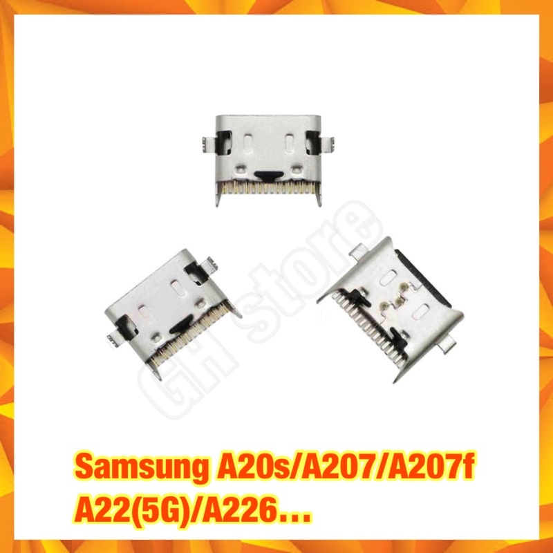 ก้นชาร์จ หัวชาร์จเปล่า ตูดชาร์จ Samsung A20s/A207/A207f/A22(5G)/A226/A05/A22(4G),A04,A14(5G)…